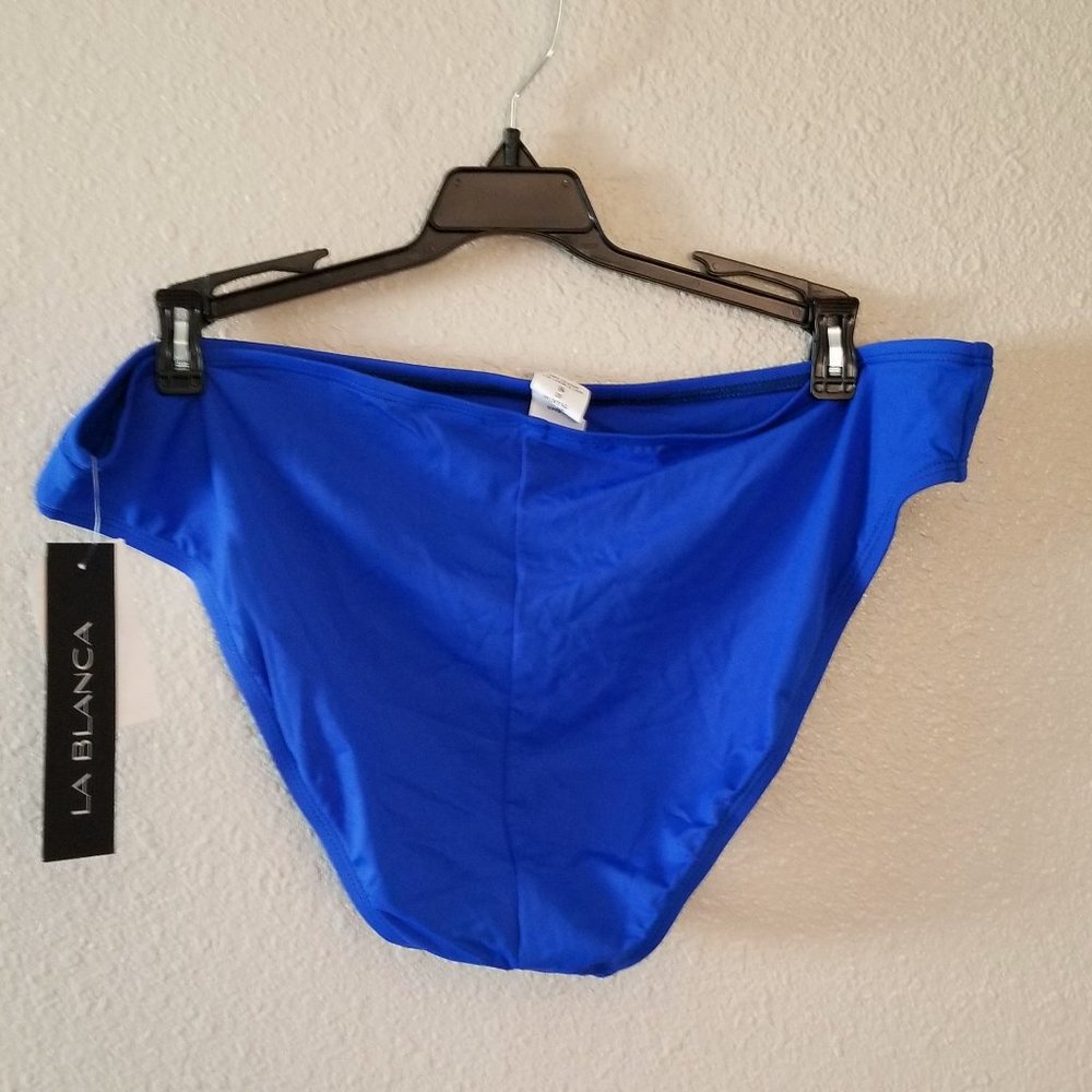 La Blanca Women's Royal Blue Bikini Bottom
